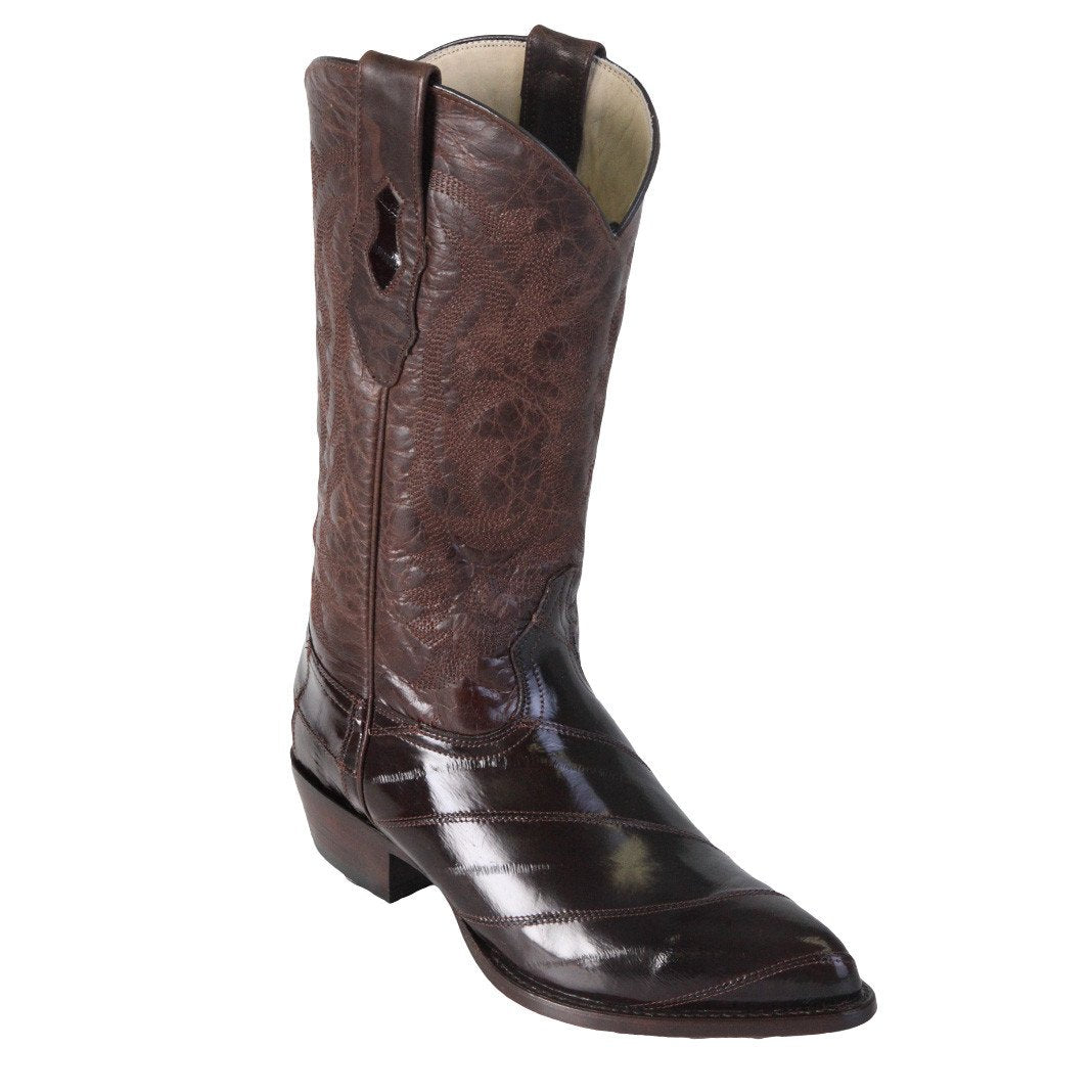 Los Altos Eel Cowboy Boots J-Toe – RR Western Wear display picture 2