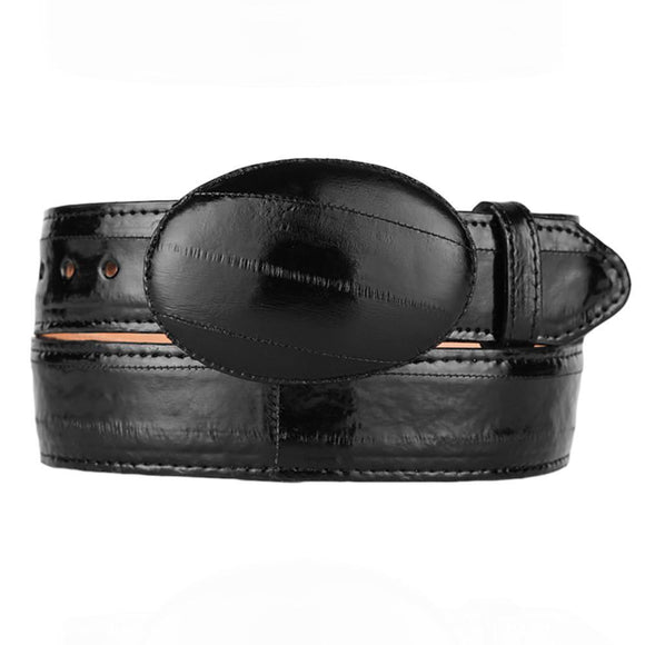 Black Eel Cowboy Belt RR Western Wear Black Eel Cowboy Belt RR Western Wear