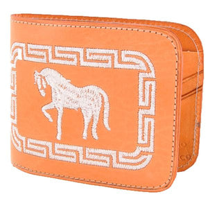 Cartera Cuero Bordada IMP-41652 - RR Western Wear, Cartera Cuero Bordada IMP-41652