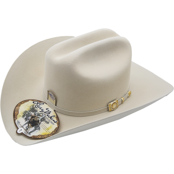 100x Larry Mahan Independencia Fur Felt Cowboy Hat Silver Belly - RR Western Wear, 100x Larry Mahan Independencia Fur Felt Cowboy Hat Silver Belly