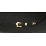 30x Larry Mahan Opulento Fur Felt Cowboy Hat Black - RR Western Wear, 30x Larry Mahan Opulento Fur Felt Cowboy Hat Black