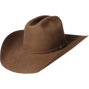 American Hat Co 200x Pecan 4-1/4" Brim Felt Open Crown Cowboy Hat - RR Western Wear, American Hat Co 200x Pecan 4-1/4" Brim Felt Open Crown Cowboy Hat
